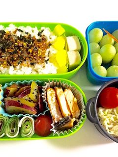 遠足 お弁当 小学生男子-レシピのメイン写真