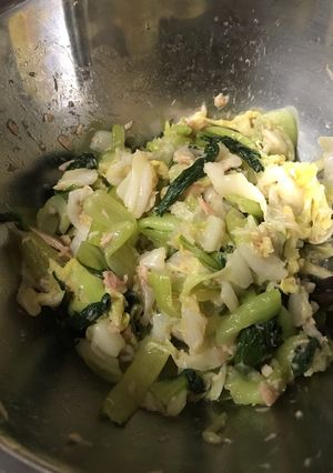 青梗菜と白菜・ツナの中華和え-レシピのメイン写真
