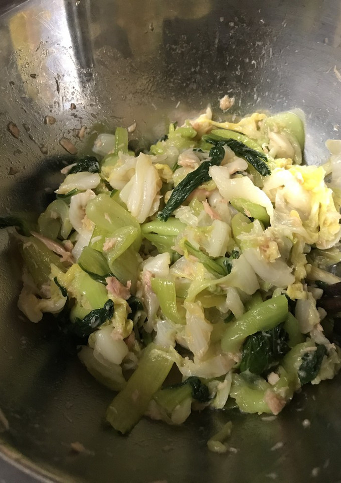 青梗菜と白菜・ツナの中華和え-レシピのメイン写真