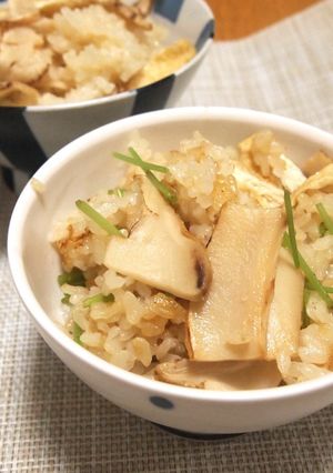 まつたけご飯-レシピのメイン写真