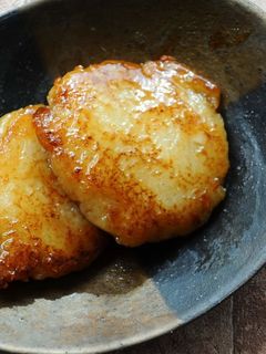 照焼きレンコン餅-レシピのメイン写真
