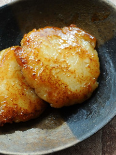 照焼きレンコン餅-レシピのメイン写真