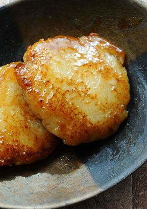 照焼きレンコン餅-レシピのメイン写真