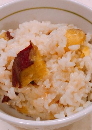 圧力鍋！バターでコク旨、さつま芋ご飯-レシピのメイン写真