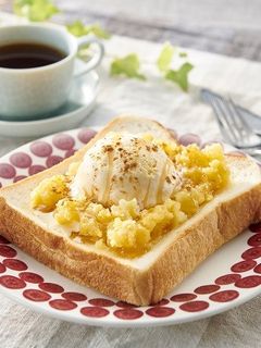 焼きいもトーストアイスのせ-レシピのメイン写真
