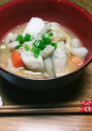 根菜と里芋の芋の子汁✨(^q^)☺⛄-レシピのメイン写真