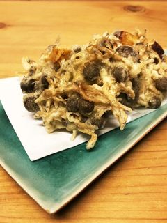 むかごの天ぷら(かき揚げ)-レシピのメイン写真