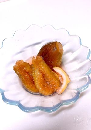 イチジクのコンポート-レシピのメイン写真