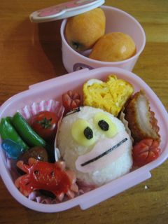 キャラ弁~♪ “おばけのQ太郎”おにぎり-レシピのメイン写真