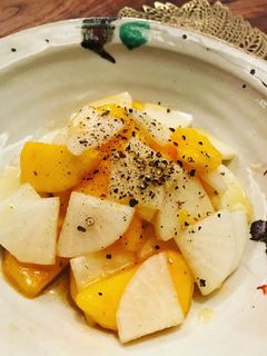 柿と大根のサラダ-レシピのメイン写真