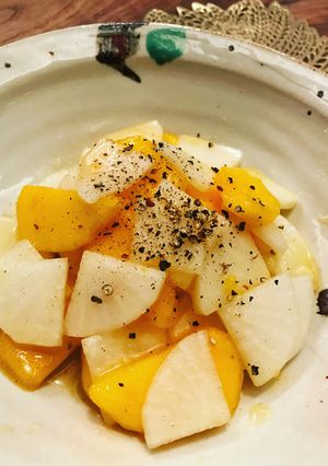 柿と大根のサラダ-レシピのメイン写真