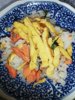 鮭と大葉のお寿司-レシピのメイン写真