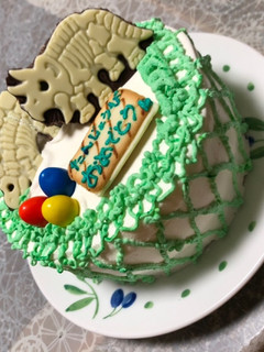 ケーキ 恐竜 簡単-レシピのメイン写真