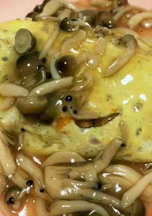 和風 ひき肉たっぷりオムレツ-レシピのメイン写真