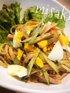 カレー風味のスパゲティサラダ☆-レシピのメイン写真