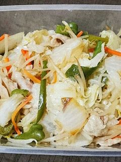 ポン酢野菜炒め-レシピのメイン写真