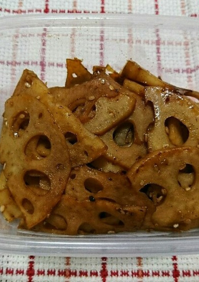 蓮根のきんびら-レシピのメイン写真