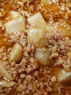 里芋の素揚げ挽き肉あんかけ-レシピのメイン写真
