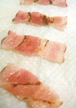 ヘルシー♪カリカリベーコンの作り方❤-レシピのメイン写真