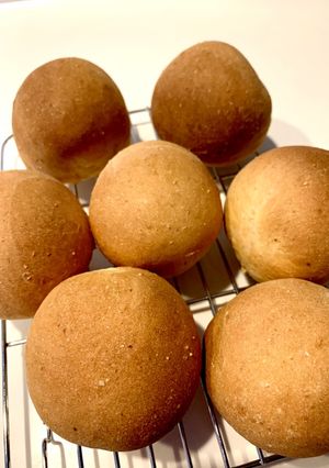 柿とハチミツの秋の季節パン-レシピのメイン写真