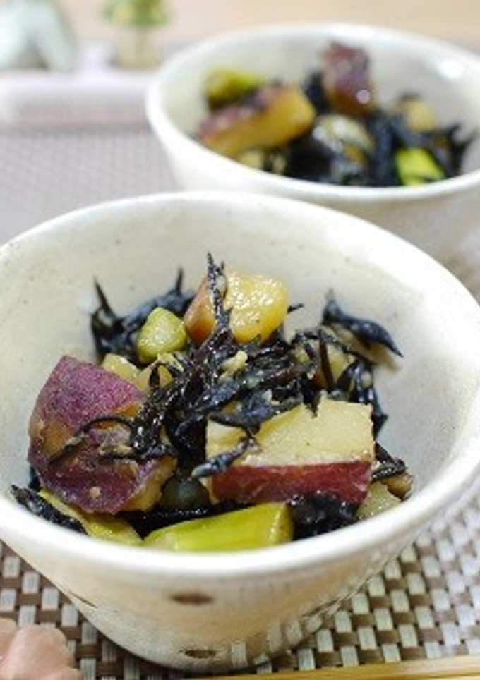 さつま芋のひじき煮-レシピのメイン写真