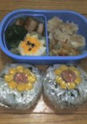 簡単☆ひまわり弁当-レシピのメイン写真