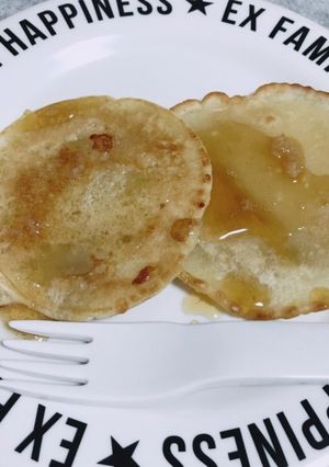 小麦粉と砂糖だけでできるパンケーキ-レシピのメイン写真