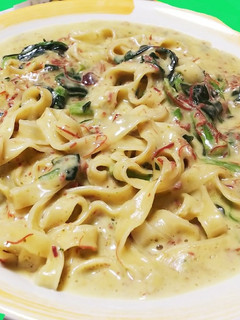 ジェノベーゼクリームパスタ-レシピのメイン写真