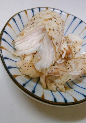 鶏ささみのふんわり蒸し-レシピのメイン写真