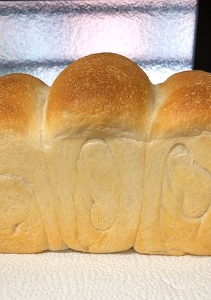 ルヴァン で1斤食パン(中種法)-レシピのメイン写真