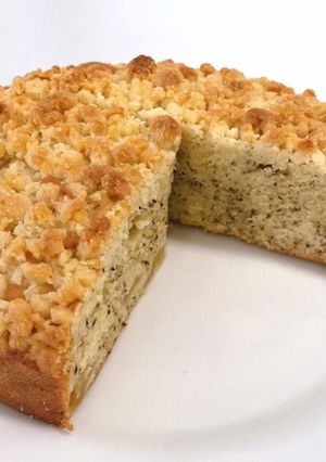 りんごと紅茶のクランブルケーキ-レシピのメイン写真