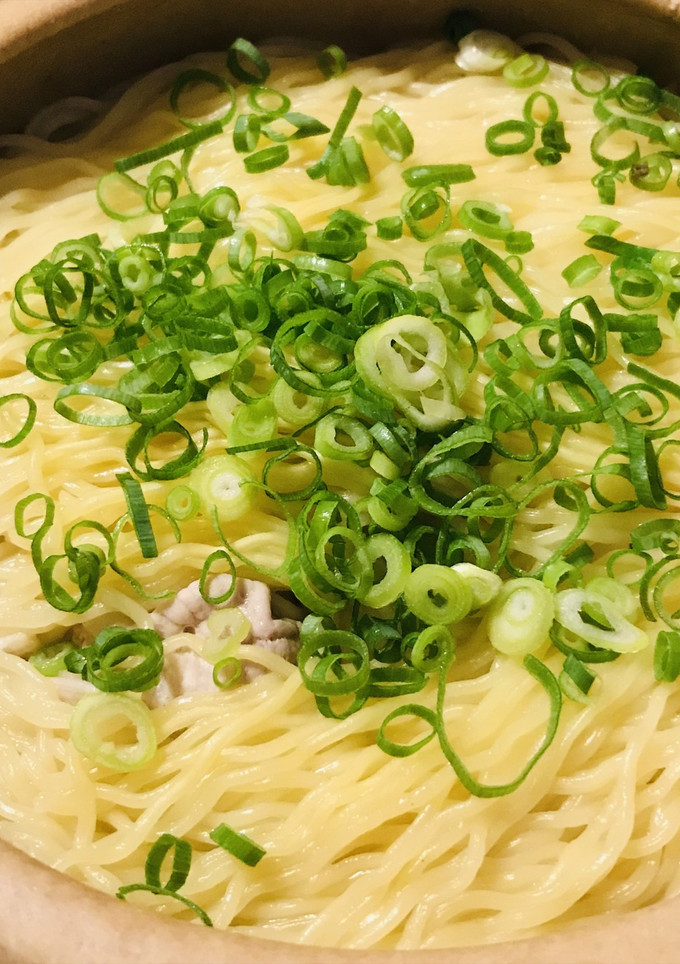 鍋の素活用●白菜＆豚肉の白湯ラーメン鍋-レシピのメイン写真