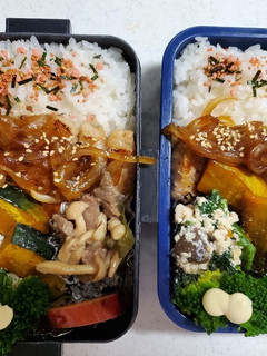 ☆高校生娘と私のお弁当☆133-レシピのメイン写真