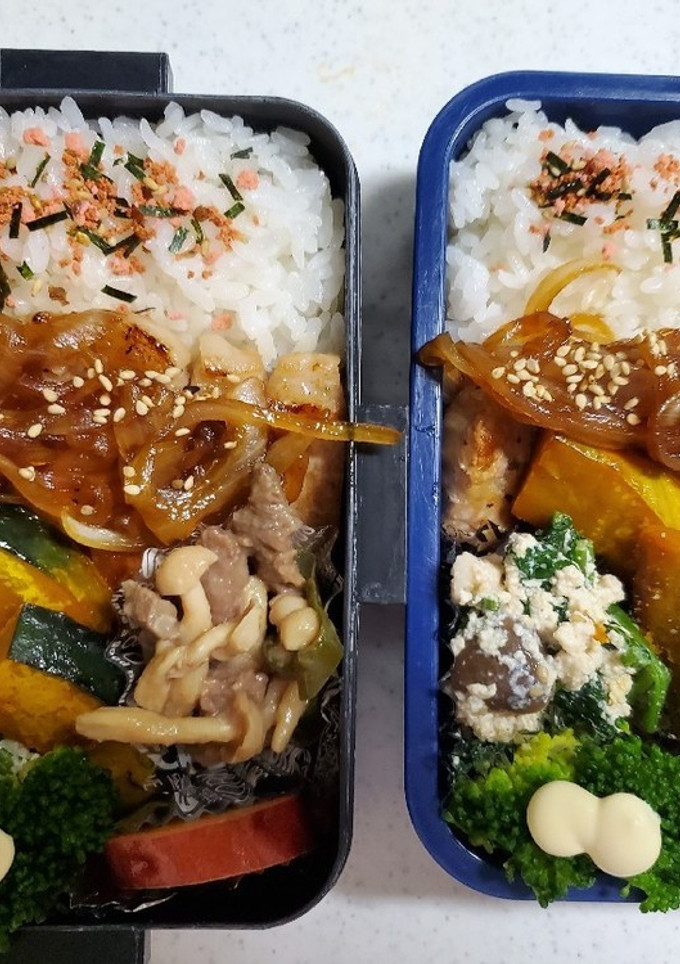☆高校生娘と私のお弁当☆133-レシピのメイン写真