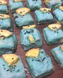 【着色料なし・ハロウィン】青いスコーン