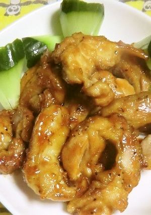 油なしで、こってり柔らかチキンステーキ-レシピのメイン写真