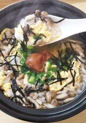きのこ雑炊-レシピのメイン写真