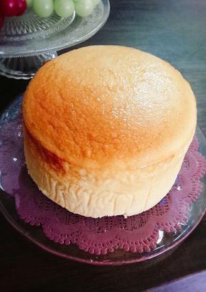 シュワシュワしっとり☆スフレチーズケーキ-レシピのメイン写真