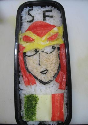 【キャラ弁】スカーフェイス・キン肉マン-レシピのメイン写真