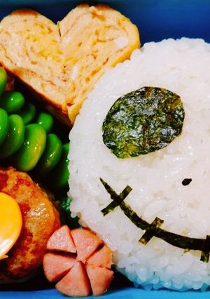 キャラ弁♪簡単ハロウィン弁当-レシピのメイン写真