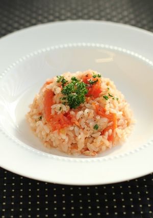 ☆簡単☆トマトの洋風炊き込みご飯-レシピのメイン写真