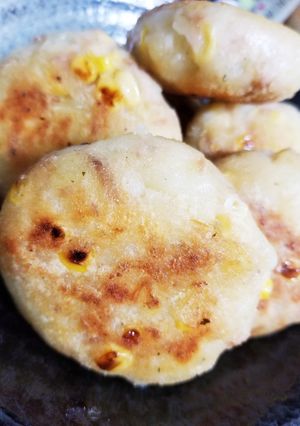 ツナコーンポテトもち-レシピのメイン写真