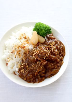 旨味がギュっと【無水ローストポークカレー-レシピのメイン写真