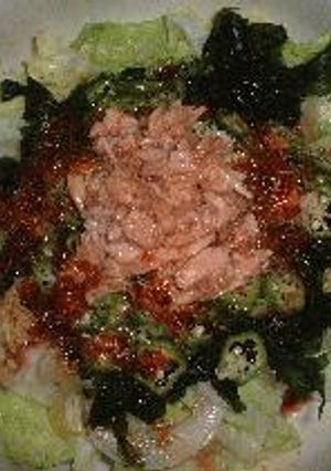 サラダうどん（そば）-レシピのメイン写真