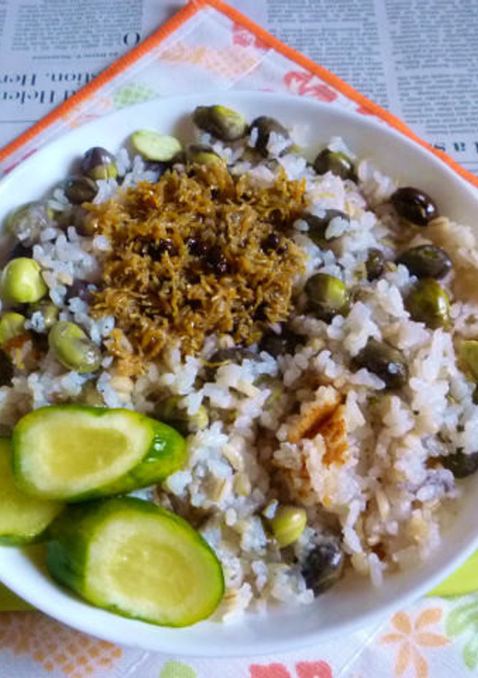 丹波篠山の黒豆の枝豆炊き込みご飯-レシピのメイン写真
