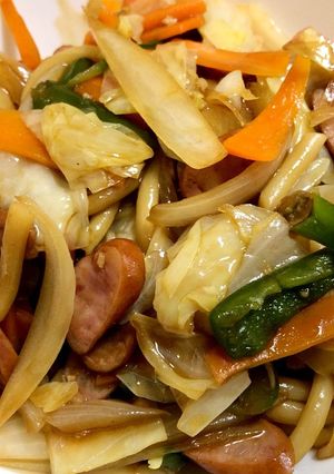 超楽々　濃厚屋台の焼きうどん　作ります-レシピのメイン写真