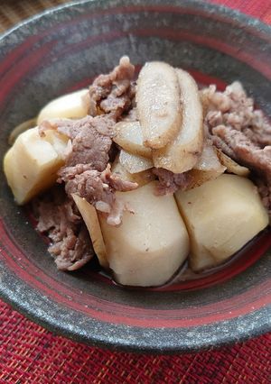 牛肉と里芋の炊き合わせ-レシピのメイン写真