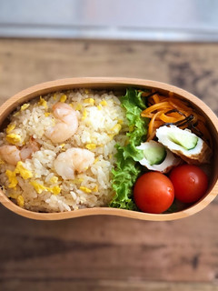 毎日お弁当♪エビチャーハン-レシピのメイン写真