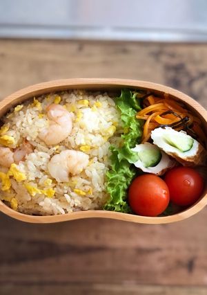 毎日お弁当♪エビチャーハン-レシピのメイン写真