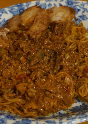 汁なし担々麺-レシピのメイン写真